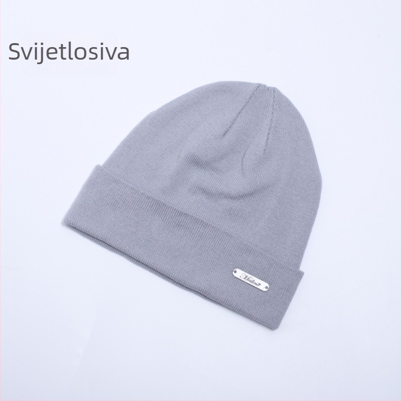 Unisex kapa od Merino vune, pleteni šešir za outdoor aktivnosti, planinarenje i biciklizam, zaštita ušiju