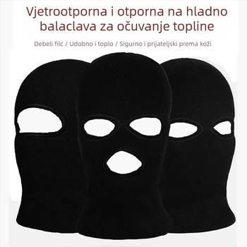 Maska za vožnju s punim licem, HAWEIWIND, akrilno vlakno, muški model