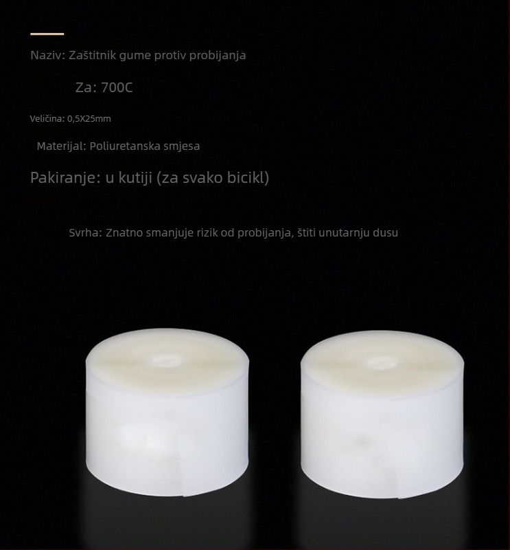 MOTSUV Najlonska zaštita za gume protiv probijanja za planinske i cestovne bicikle – unisex, prilagodljiva obrada, licencirana privatna oznaka