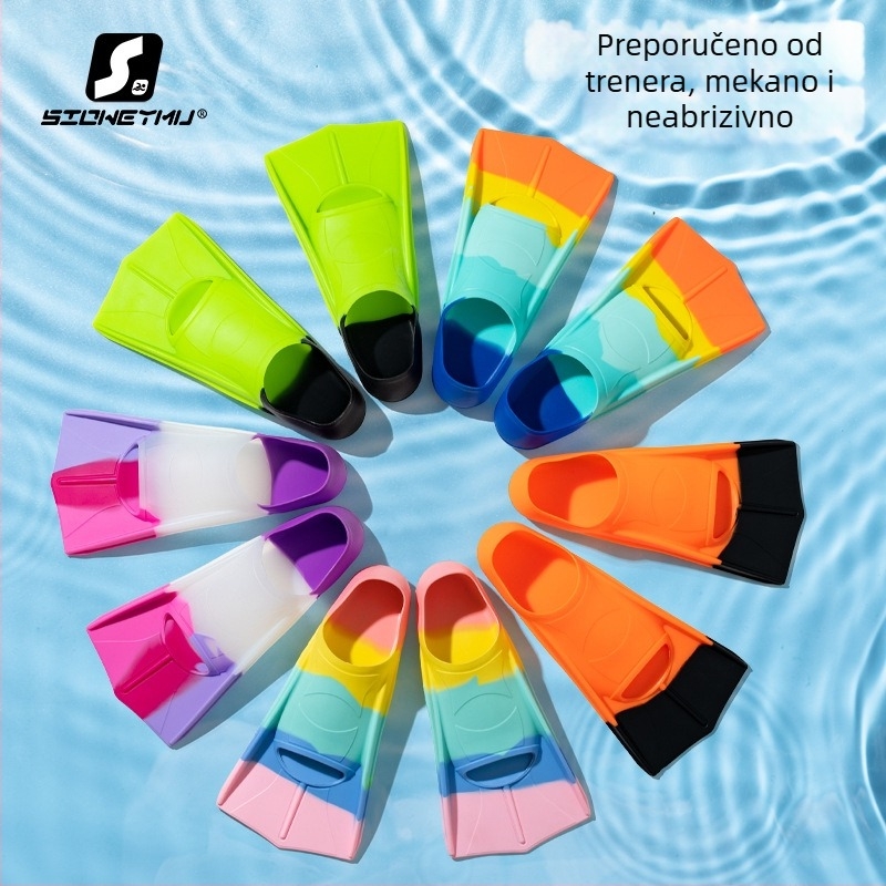 Profesionalne silikonske peraje za ronjenje za trening – bez marke, porijeklo Zhejiang