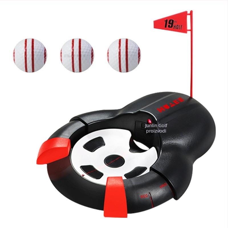 Golf putt trener s laserom, automatskim vraćanjem lopte, ABS konstrukcija, mogućnost prilagođenog logotipa