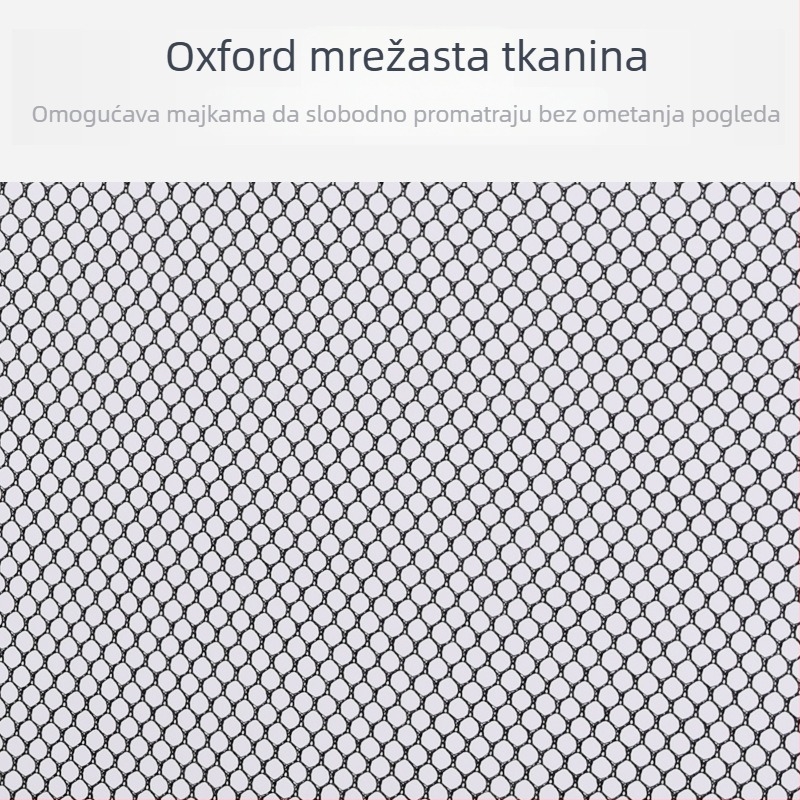 Unutarnja dječja sigurnosna ograda od zaštitnog platna za pod ili krevet, potiče puzanje