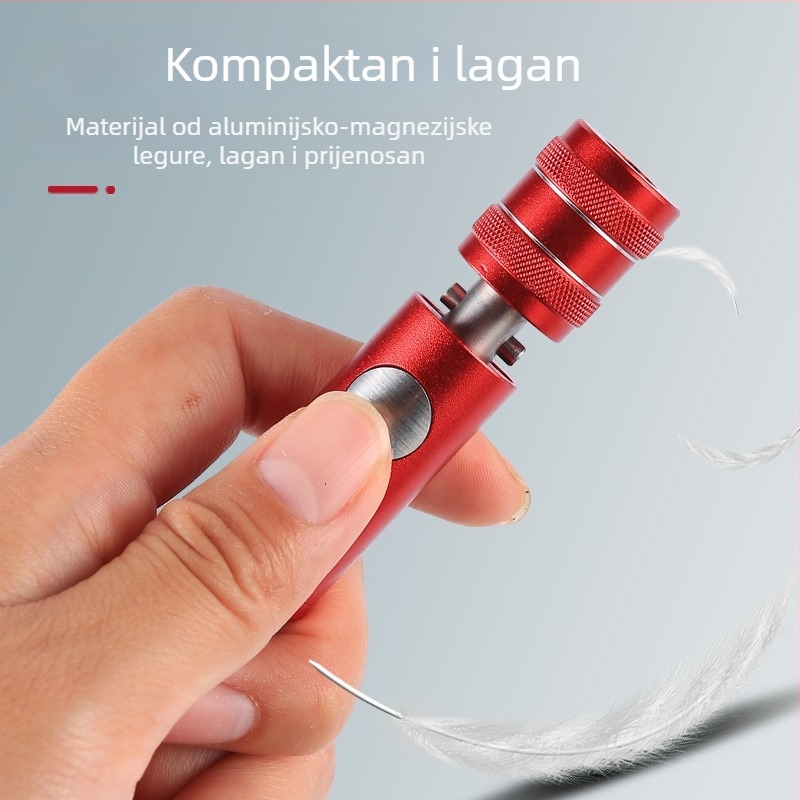 Adapter protiv okretanja za štap za mrežu za ribolov s brzim otpuštanjem konektora (Brand Huansheng; Materijal: aluminijska legura)