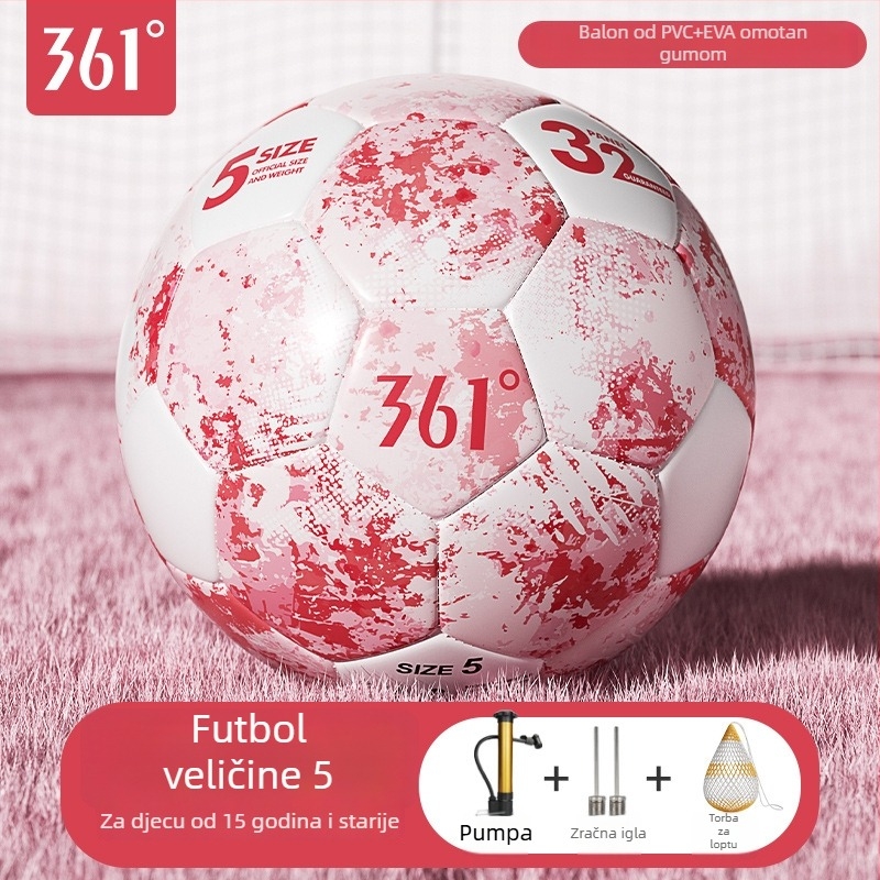 Trening lopta za nogomet 361° — PVC, šivena strojem, tiskanje logotipa dostupno, Porijeklo: Zhejiang