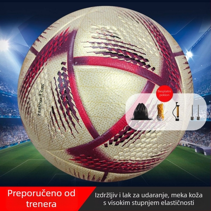 APOLOIZ PU nogometna lopta s ljepivim šavovima, mogućnost prilagodbe, tiskanje logotipa, izdanje Svjetskog prvenstva