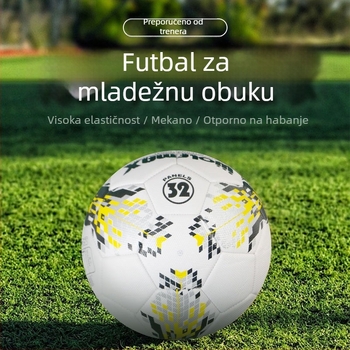 PVC fudbalska lopta za djecu — trening lopta šivana strojem za učenike osnovnih i srednjih škola