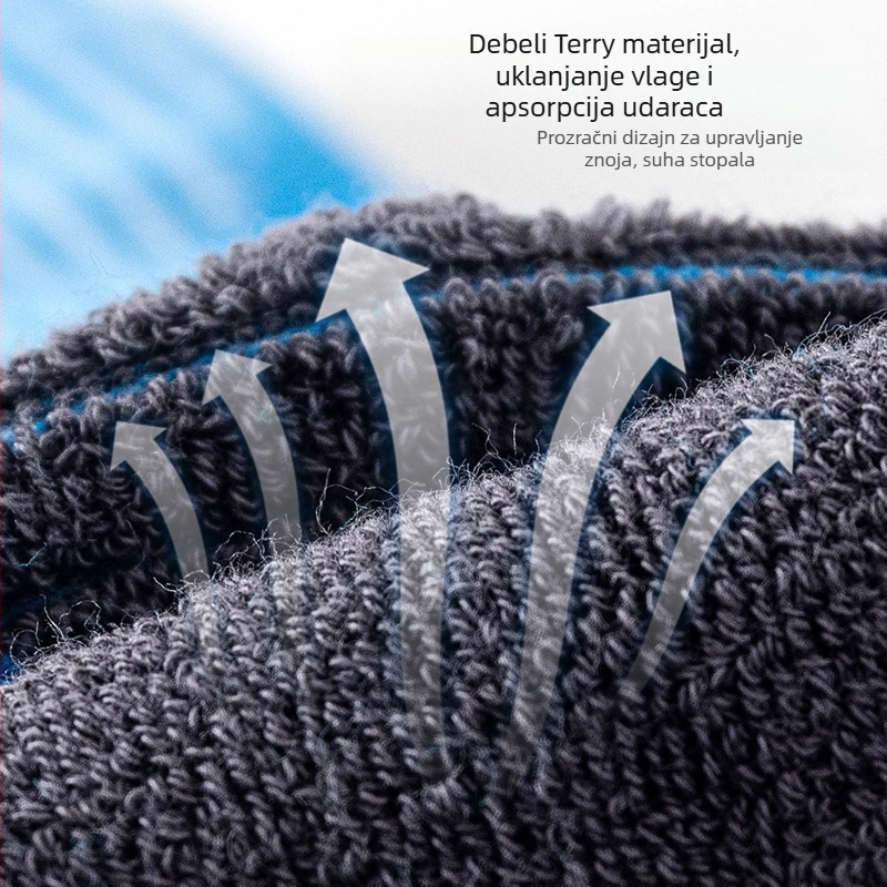 Dječje sportske čarape za nogomet s frotiranim dnom, protuklizna podloga, prozračne i upijaju znoj, duga cijevna konstrukcija, uzorak s slovima