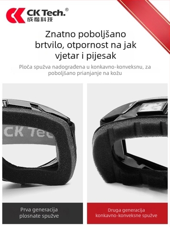 Biciklističke naočale, sportski stil, unisex, model CKY-134, materijal PC