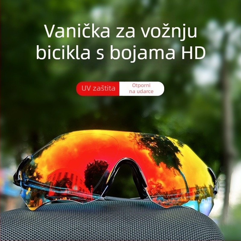 Polarizirane sportske naočale LP5001, unisex, TR90 okvir, zamjenjive leće, prilagodljiv nosni mostić