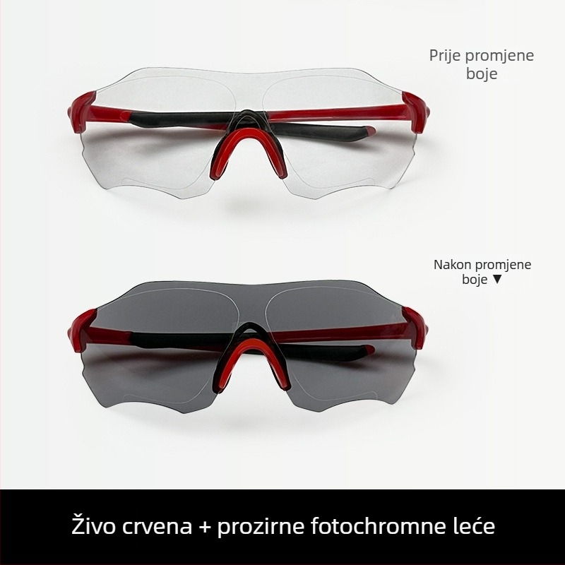 Polarizirane sportske naočale LP5001, unisex, TR90 okvir, zamjenjive leće, prilagodljiv nosni mostić