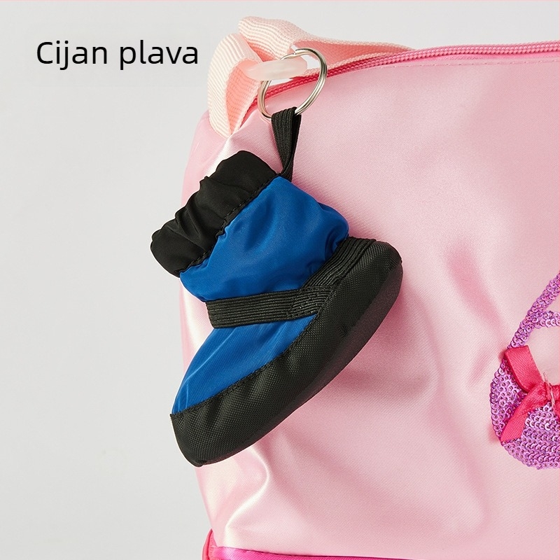 Baletne cipele za vježbanje s debelim fleec podstavom i PU potplatom — Iron Arrow, odrasli, unisex