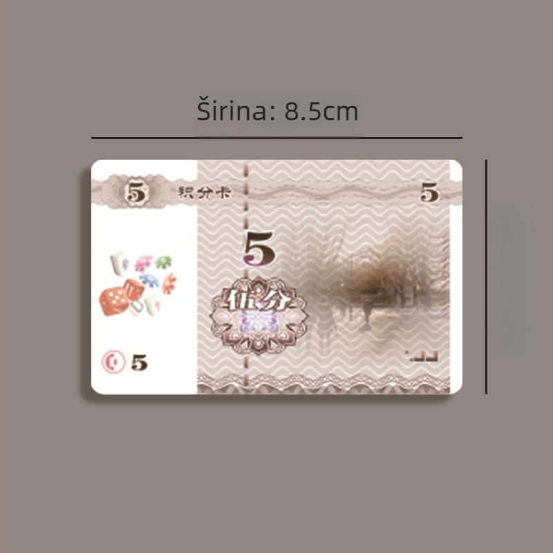 Čipovi za mahjong sobu — 200 komada u kutiji, materijal: Drugo, prilagodljivo