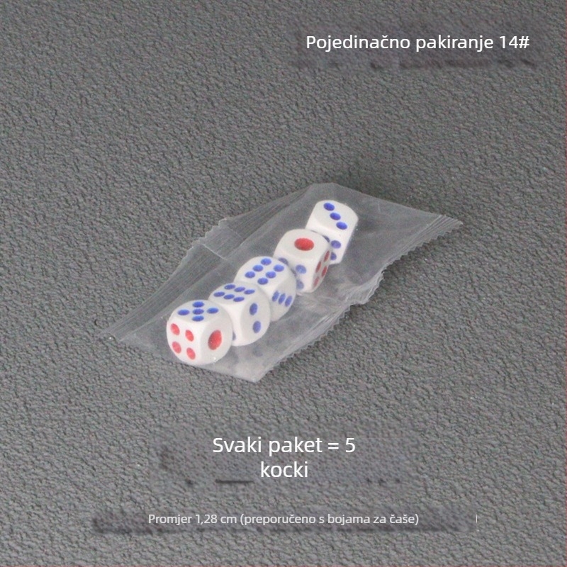 Kockice Bo Dian – mješoviti materijali, stil Fillet, pakiranje: 100 komada u kutiji