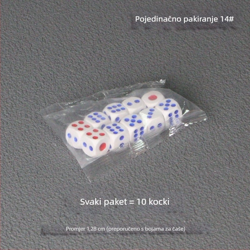 Kockice Bo Dian – mješoviti materijali, stil Fillet, pakiranje: 100 komada u kutiji