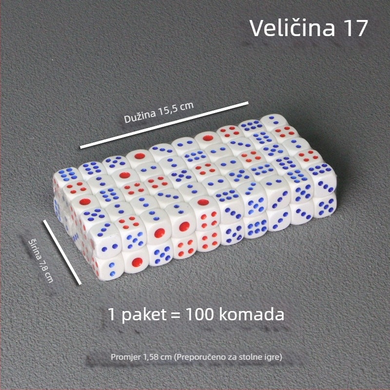 Kockice Bo Dian – mješoviti materijali, stil Fillet, pakiranje: 100 komada u kutiji