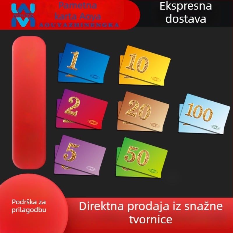 Ouya PVC poker žetoni – 100 komada, za Mahjong, šah i kartične igre i Texas Hold'em