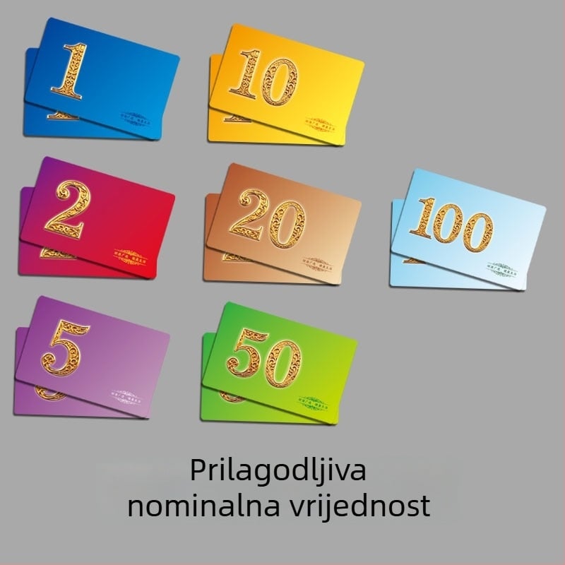 Ouya PVC poker žetoni – 100 komada, za Mahjong, šah i kartične igre i Texas Hold'em