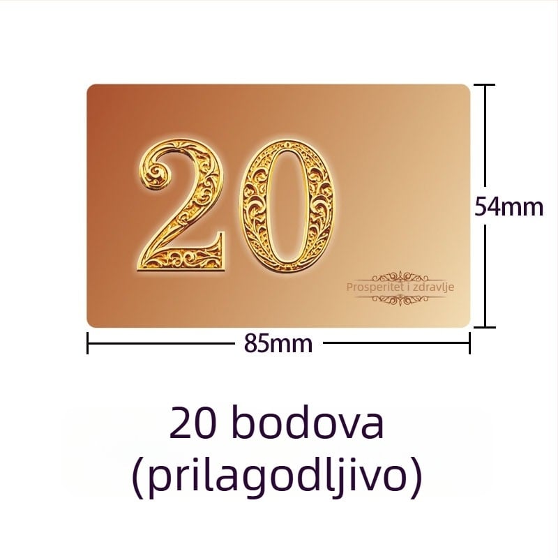 Ouya PVC poker žetoni – 100 komada, za Mahjong, šah i kartične igre i Texas Hold'em