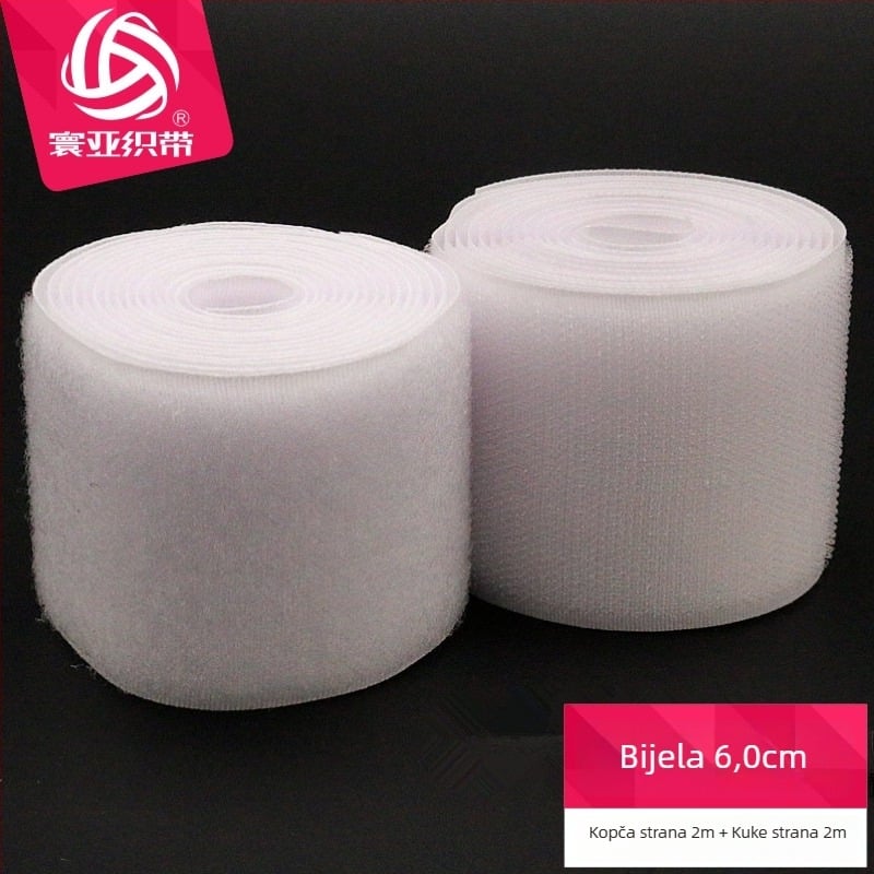 Navlaka za skije s Velcro zatvaračem i samoljepljivom trakom, mješavina poliestera i najlona