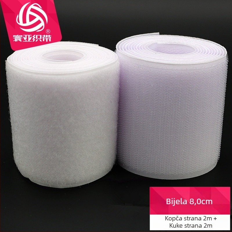 Navlaka za skije s Velcro zatvaračem i samoljepljivom trakom, mješavina poliestera i najlona