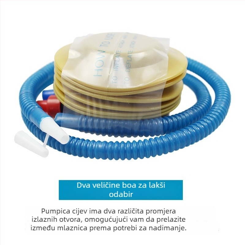 Naduvani zimski snowboard i sanjke — PVC, otporno na hladnoću i habanje, PVC debljina 45, Marka YHS4682