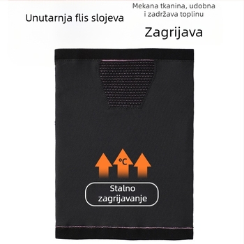 Ciklistički šal za vrat, debela pletenina, zimska toplina, unisex, Sirius