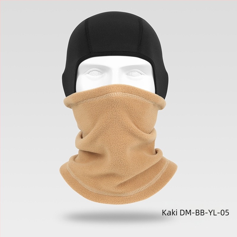 Maska za biciklizam s polarnim flisom, zimska kapa za vožnju i skijanje, poliester, marke Ruidong, unisex, otporna na vjetar