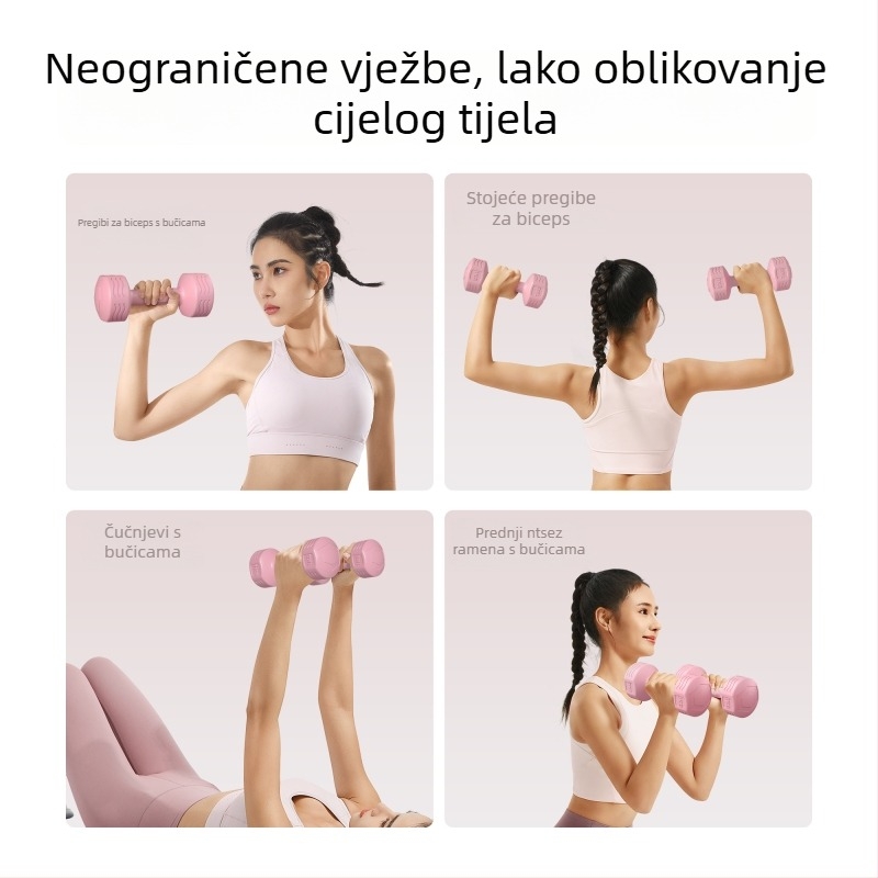PVC premazane bućice, unisex kućni fitnes uređaji od Imperial Peach za fitness i bodybuilding
