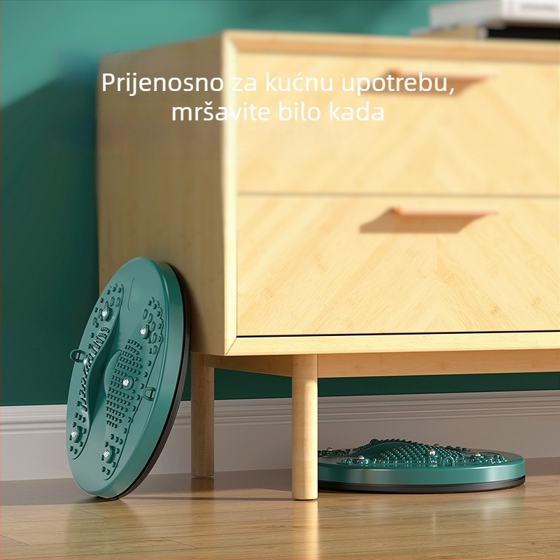 Magnetska ploča za zakretanje struka – ABS, Adventure Fox, kućna fitness oprema, težina pakiranja 900 g