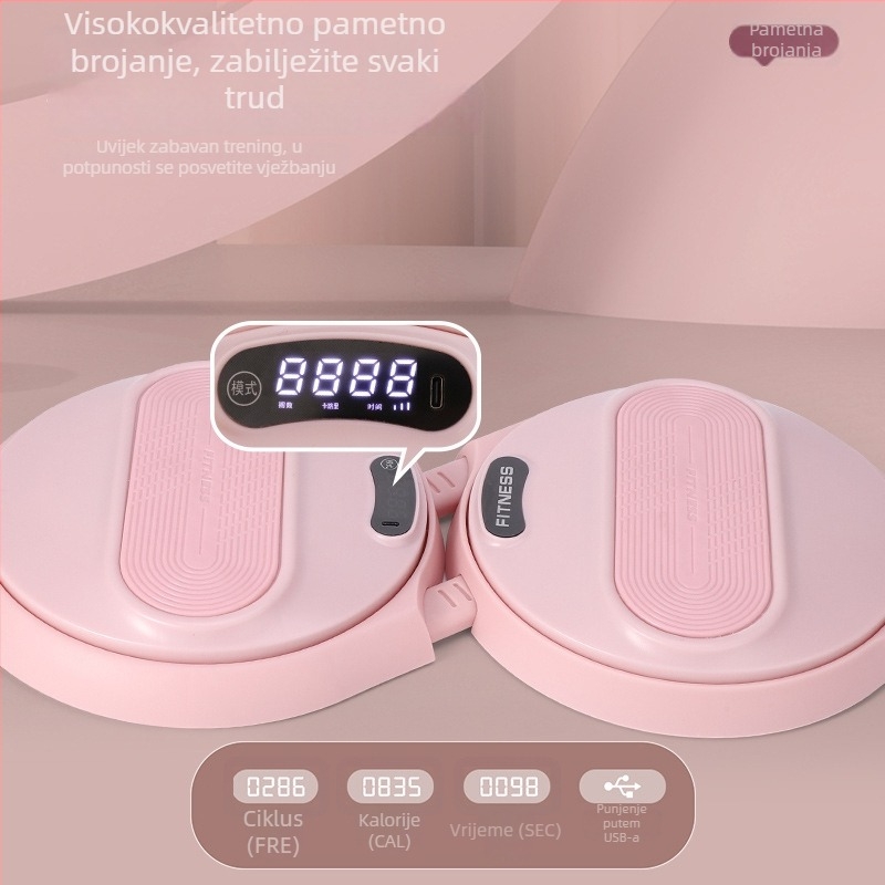 Zhuo Jian Elektronička ploča za uvijanje struka, plastična