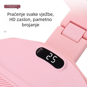 Elektronička ploča za brojanje okretaja za kućnu upotrebu — sklopiva ploča za uvijanje struka, plastična