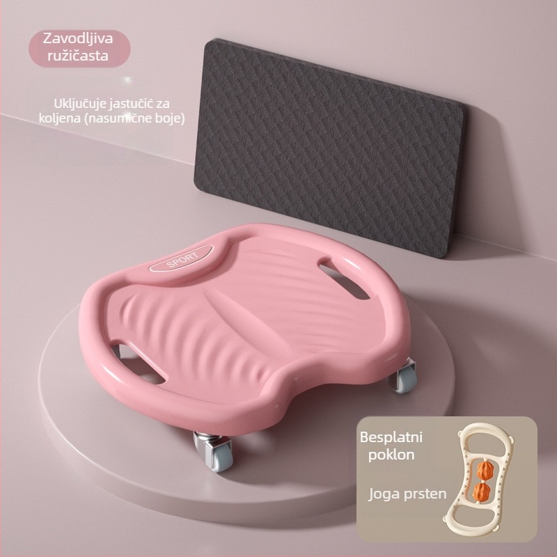 Kružni kolut za trbušnjake s četiri kotača – tiho djelovanje, model JFP-A, težina 0.8 kg, Kang Zhe