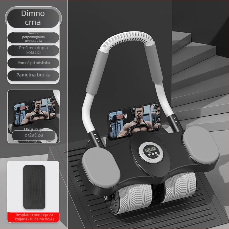 Trbušni kolut s automatskim vraćanjem, nasloni za lakat, 2,2 kg, model QF-SLTKJFL