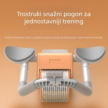 Kotač za trbušnjake s automatskim vraćanjem – Zhu Yang, 1,8 kg, Kućna i uredska fitness oprema