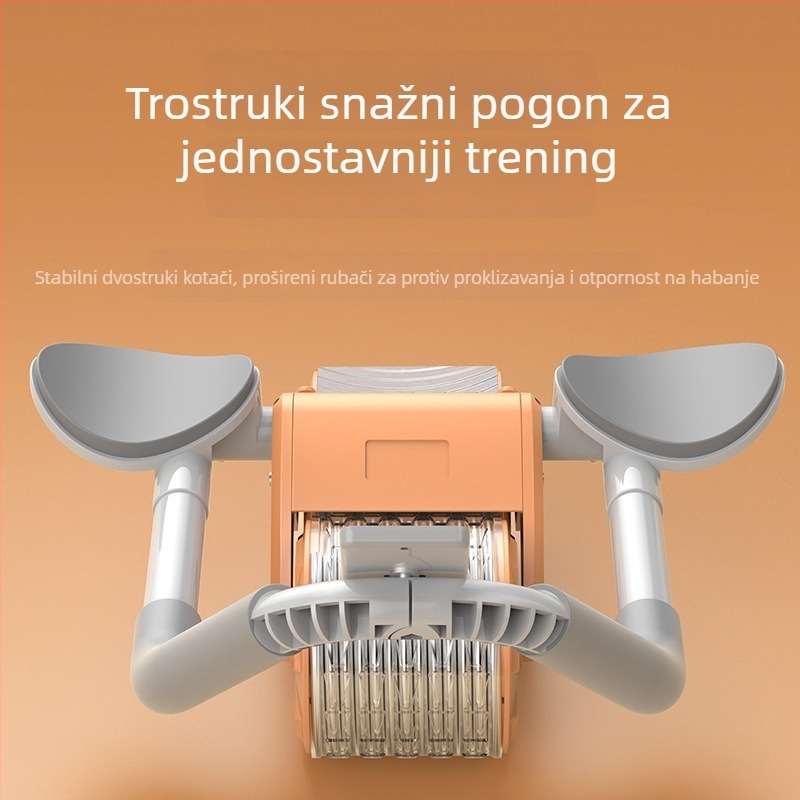 Kotač za trbušnjake s automatskim vraćanjem – Zhu Yang, 1,8 kg, Kućna i uredska fitness oprema