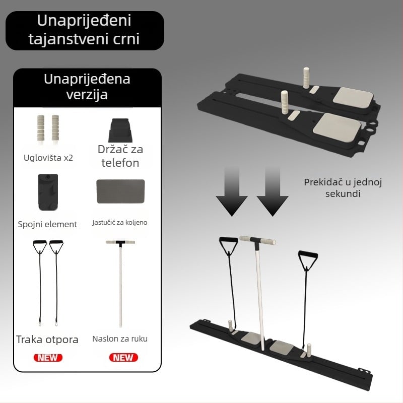 Uređaj za plank trening, model 001, 167×18×3