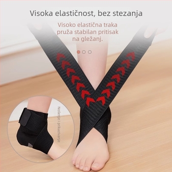 Tartini zaštita gležnja – poliester vlakna, za badminton, zaštita gležnja i rehabilitacija