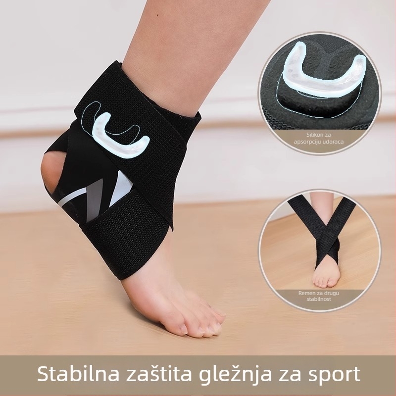 Tartini zaštita gležnja – poliester vlakna, za badminton, zaštita gležnja i rehabilitacija