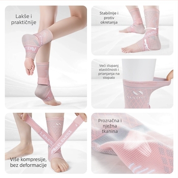 Relix ortoza gležnja za sport – najlon, odrasla osoba, nogomet, zaštitna oprema gležnja