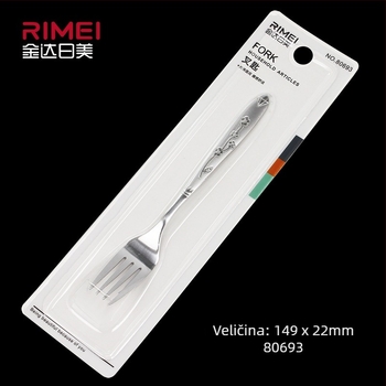 Set pribora od nehrđajućeg čelika – vilice i žlice, 201 nehrđajući čelik, ogledno poliranje, moderni minimalistički stil, za odrasle