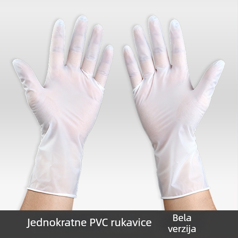 Rukavice za jednokratnu upotrebu, Marka: Jue nuo, Protuklizne funkcije, Jednobojni uzorak, Ispis logotipa dostupan, Šifra proizvoda: Ding qing gloves