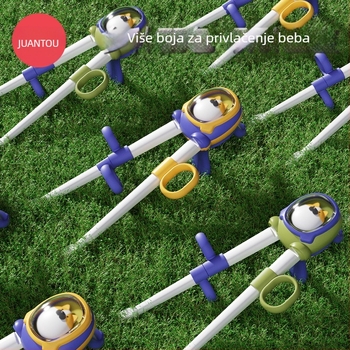 Dječje edukativne štapiće za jelo, plastični, karikatura uzorak, sladak stil, s ispisanim logotipom