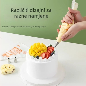 Dekorativna vrećica s jednokratnim nastavcima — komplet alata za ukrašavanje hrane za bebe, lansiran 2024.