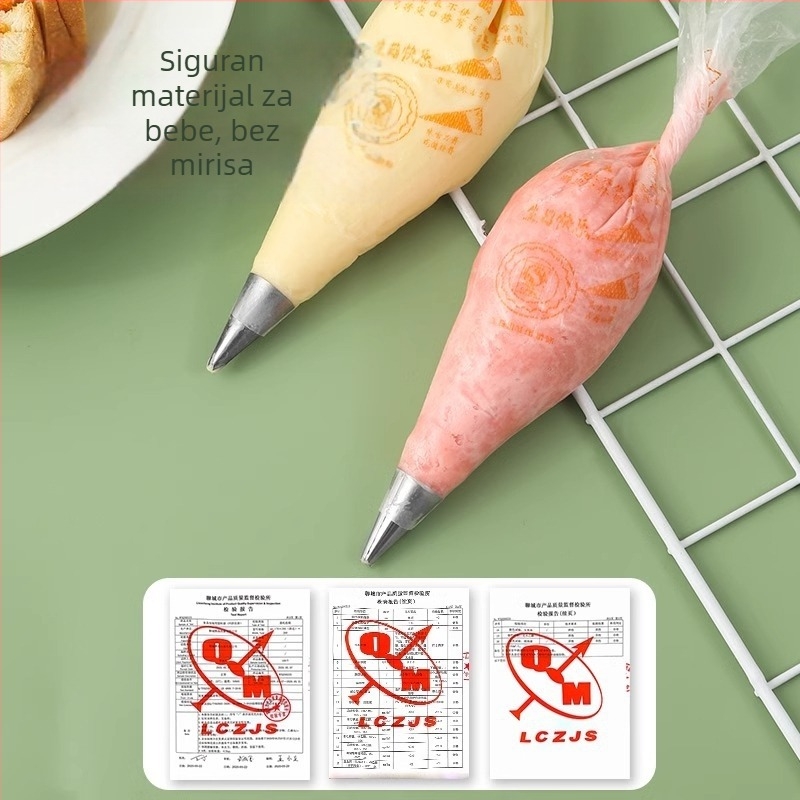 Dekorativna vrećica s jednokratnim nastavcima — komplet alata za ukrašavanje hrane za bebe, lansiran 2024.