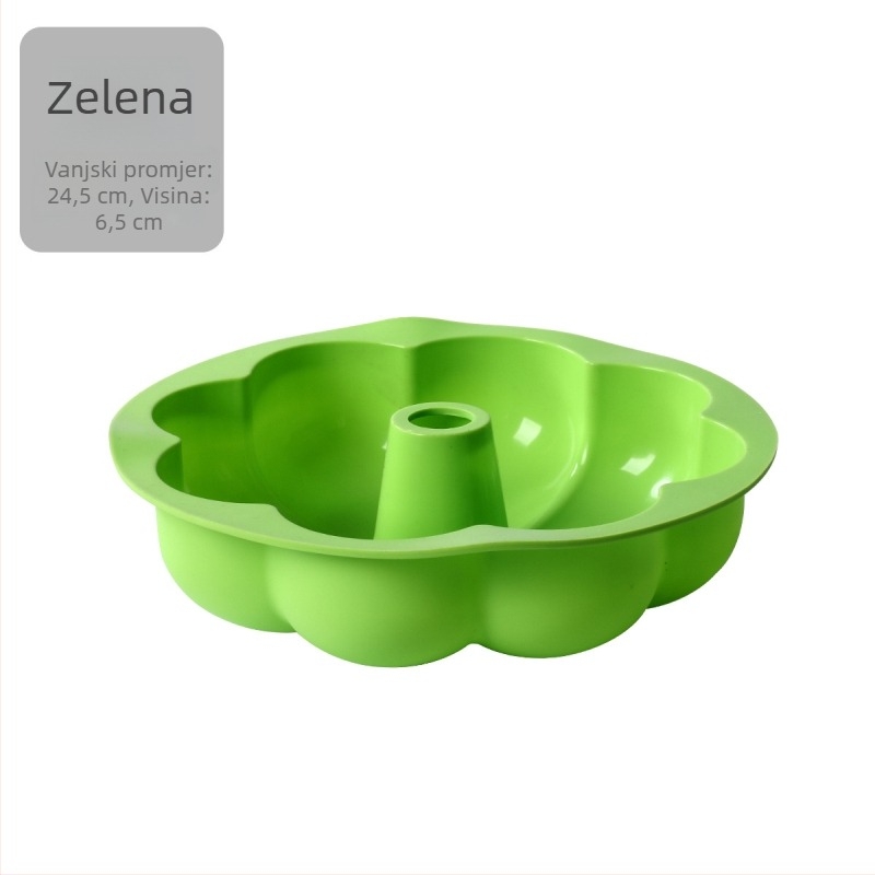 Nepravilnog oblika silikonska kalupa za kolače, silikon siguran za hranu, otporna na visoke temperature, pogodna za pećnicu