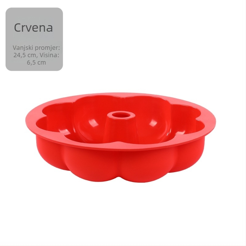 Nepravilnog oblika silikonska kalupa za kolače, silikon siguran za hranu, otporna na visoke temperature, pogodna za pećnicu