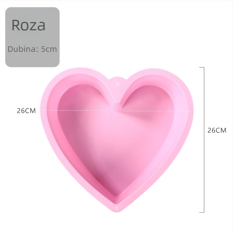 Nepravilnog oblika silikonska kalupa za kolače, silikon siguran za hranu, otporna na visoke temperature, pogodna za pećnicu