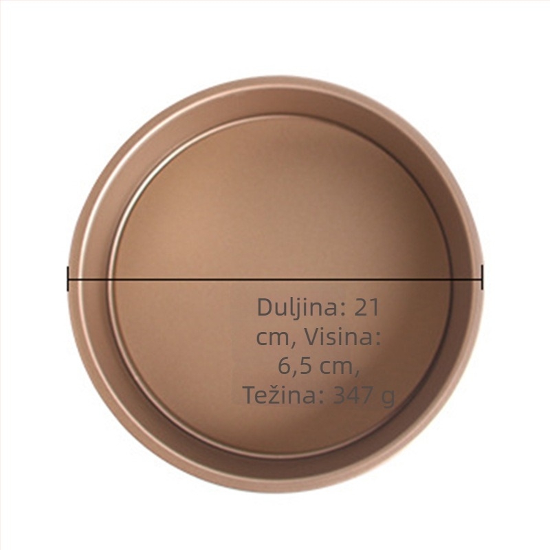 5-dijelni set kalupa za pečenje od karbonskog čelika za kućnu pećnicu, nepravilni oblici