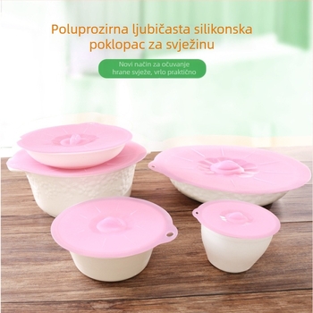 Set silikonskih poklopaca za očuvanje svježine | Moderan jednostavan stil; Marka: Drugo; Materijal: Drugo; Stil: Moderan jednostavan