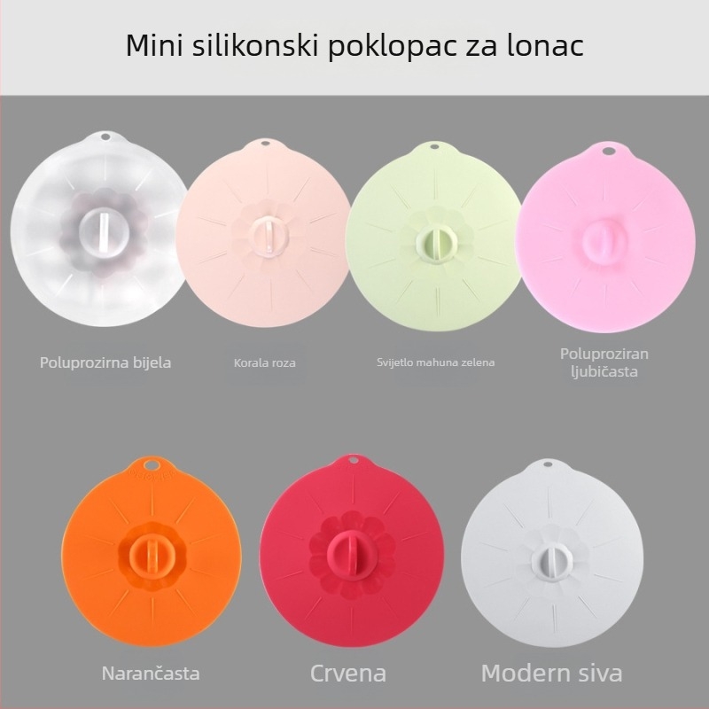 Set silikonskih poklopaca za očuvanje svježine | Moderan jednostavan stil; Marka: Drugo; Materijal: Drugo; Stil: Moderan jednostavan